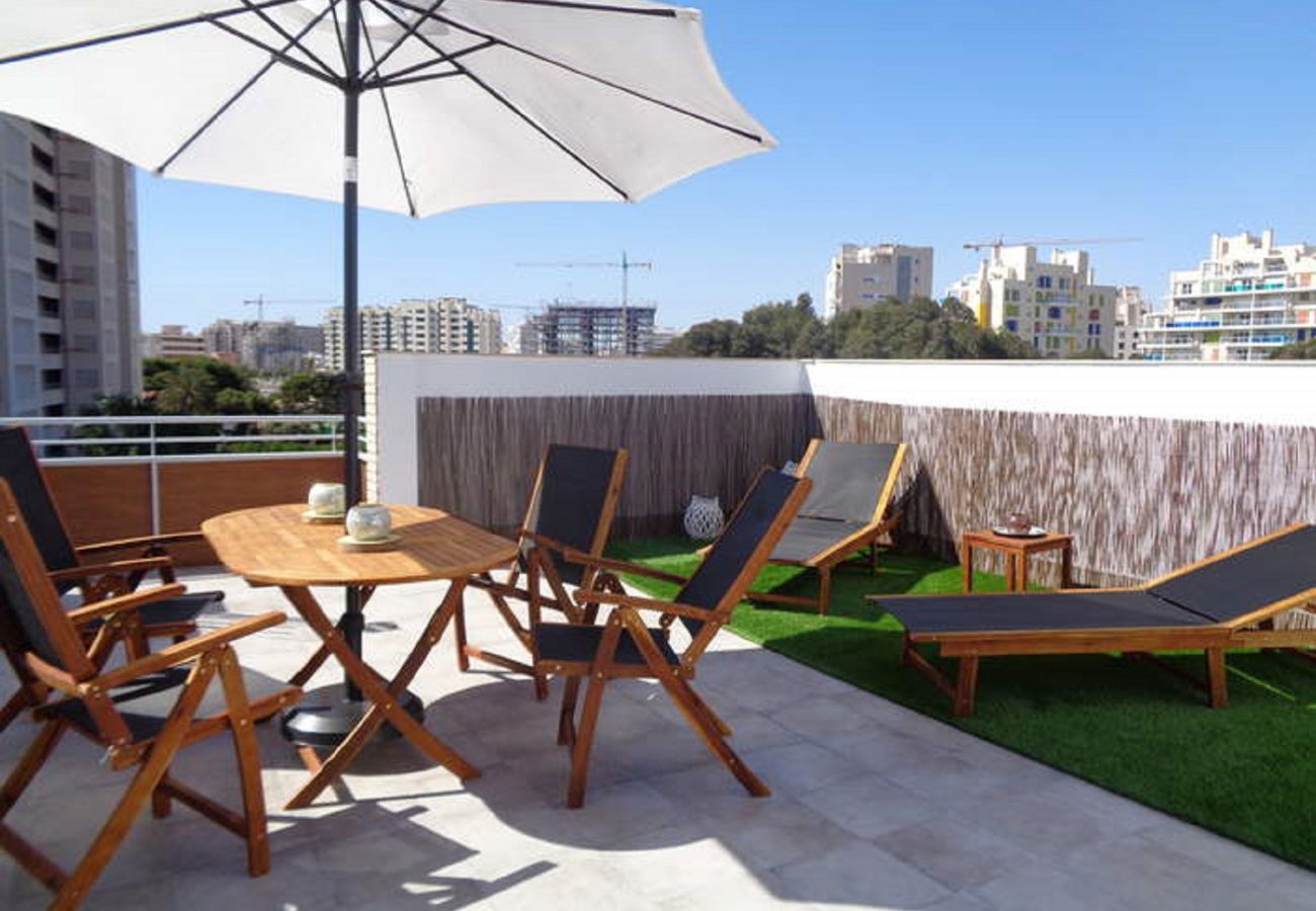 Apartment in El Campello - Charming Penthouse San Juan Beach