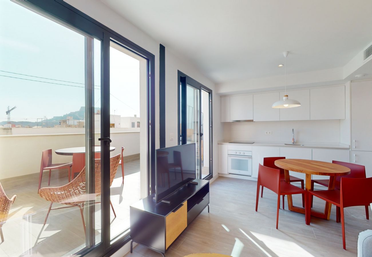 Apartment in Alicante / Alacant - Alicante Colorful Penthouse Center 5B