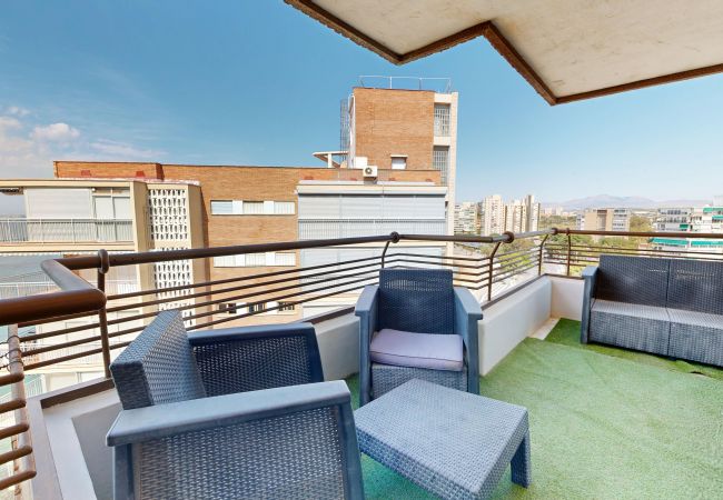 Piso en Alicante - Vivienda con vistas al mar en playa Albufereta Piso en Alicante - Vivienda con vistas al mar en playa Albufereta