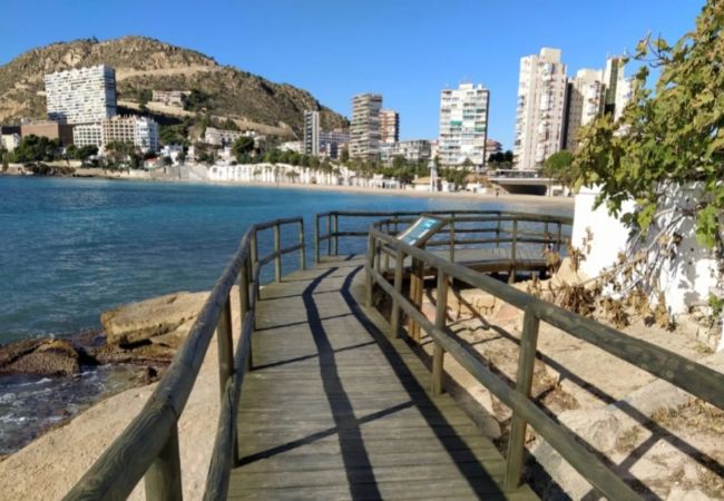 Piso en Alicante - Vivienda con vistas al mar en playa Albufereta Piso en Alicante - Vivienda con vistas al mar en playa Albufereta